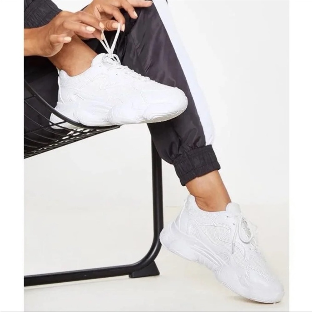 NWT Pretty Little Thing Bubble Sole Sneakers